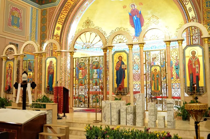 Holy Week at St. Nicholas Ukrainian Greek Catholic Church.