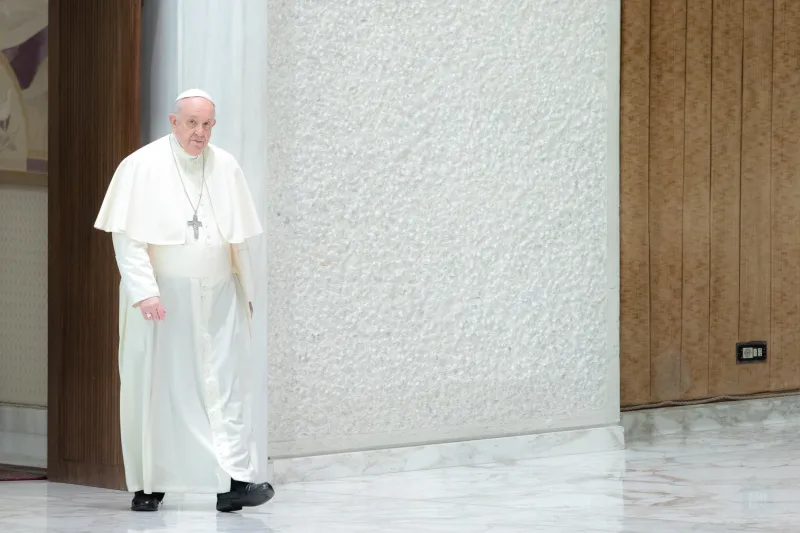What did Pope Francis say about sinners, baptism and the communion of saints?