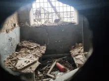 Destruction in Izium, Ukraine – December 2022.