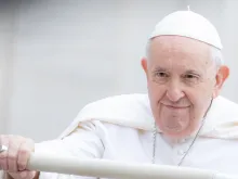 Pope Francis in St. Peter’s Square on March 8, 2023.