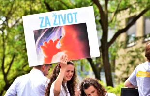 The sixth national Walk for Life in Zagreb, Croatia, May 29, 2021. Tomislav Bagarić