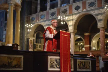 Cardinal Vincent Nichols at the Red Mass at Westminster Cathedral, London, England, Oct. 1, 2021