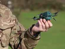 The Uavtek Nano Drone bug used by the British Army.