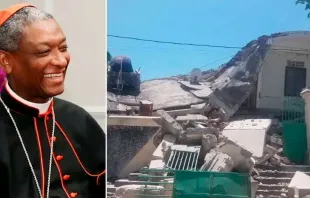 Haitian Cardinal injured after earthquake destroys his residence Dr. Fonie Pierre, CRS/Wikimedia Commons (CC BY 2.0)