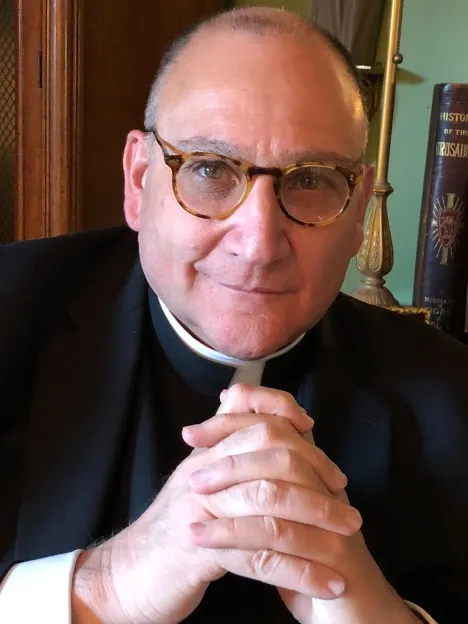 Father John A. Perricone is a professor of philosophy and a prolific writer and lecturer. Courtesy of Father John A. Perricone