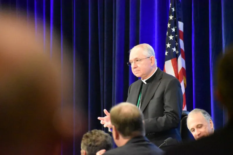 Archbishop Gomez opens USCCB meeting with passionate call for unity 