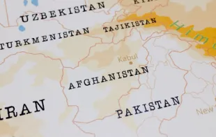 Afghanistan map. Shutterstock