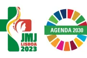 Logos of WYD Lisbon 2023 and the 2030 Agenda