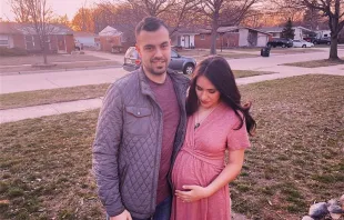 Austin and Nicole LeBlanc are expecting conjoined, twin girls who share one heart and other vital organs. Despite being advised to have an abortion, the couple says it is choosing life and will trust God in the situation. Credit: Nicole LeBlanc