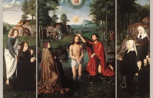 Gerard David's Triptych of Jan Des Trompes, 1505. null