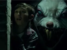 A scene from the trailer promoting Liberty University's campus ministry production of "Scaremare."