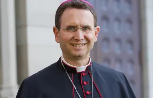 Bishop Andrew Cozzens of Crookston, who is featured in the bonus section for the new eucharistic film ALIVE: Who is there? Diocese of Crookston