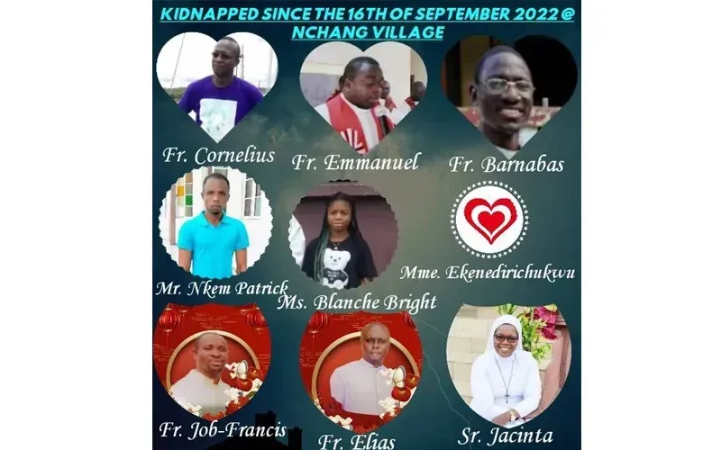Five priests, a nun, and three lay people were abducted Sept. 16, 2022, after gunmen attacked their parish in Mamfe Diocese, Cameroon.?w=200&h=150