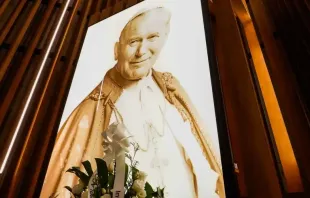 Image of St. John Paul II in his chapel in the Cathedral of Madrid Credit: Archdiocese of Madrid