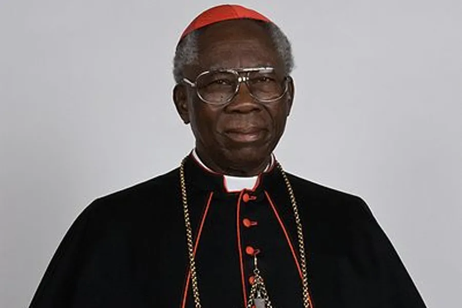 Cardinal François Arinze.  Padre Mimmo Spatuzzi via Wikimedia (CC BY-SA 3.0).