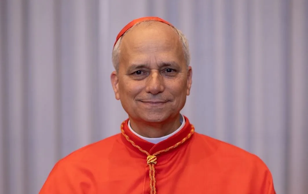 Cardinal Robert Francis Prevost, the prefect of the Dicastery for Bishops. Credit: Credit: Daniel Ibañez/CNA