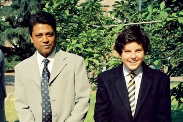 Rajesh Mohur and Carlo Acutis