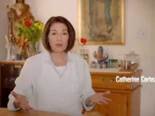 U.S. Sen. Catherine Cortez Masto (D-Nevada), who is a strong supporter of legalized abortion, speaks in a campaign ad with a statue of Jesus and a painting of Our Lady of Guadalupe in the background.