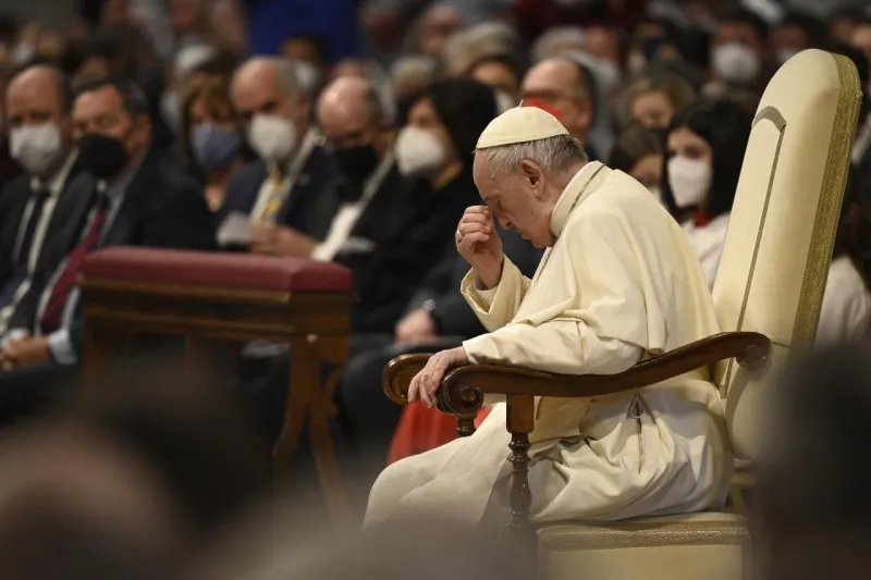 Pope Francis conferred on Catholics the lay ministries of catechist and reader during a Mass for Sunday of the Word of God on January 23, 2022. Vatican Media