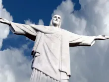 Christ the Redeemer statue in Rio de Janeiro, Brazil.