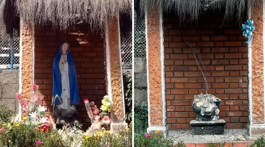 Image of the Virgin Mary destroyed in Sopó (Colombia)?w=200&h=150