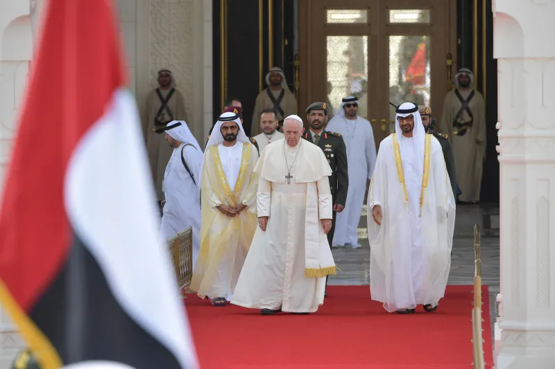  Pope Francis sends condolences after death of UAE’s Sheikh Khalifa bin Zayed 