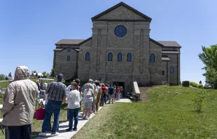 Thousands of pilgrims have lined up at the Abbey of Our Lady of Ephesus in Gower, Missouri, to view the remains of Sr. Wilhelmina Lancaster. null