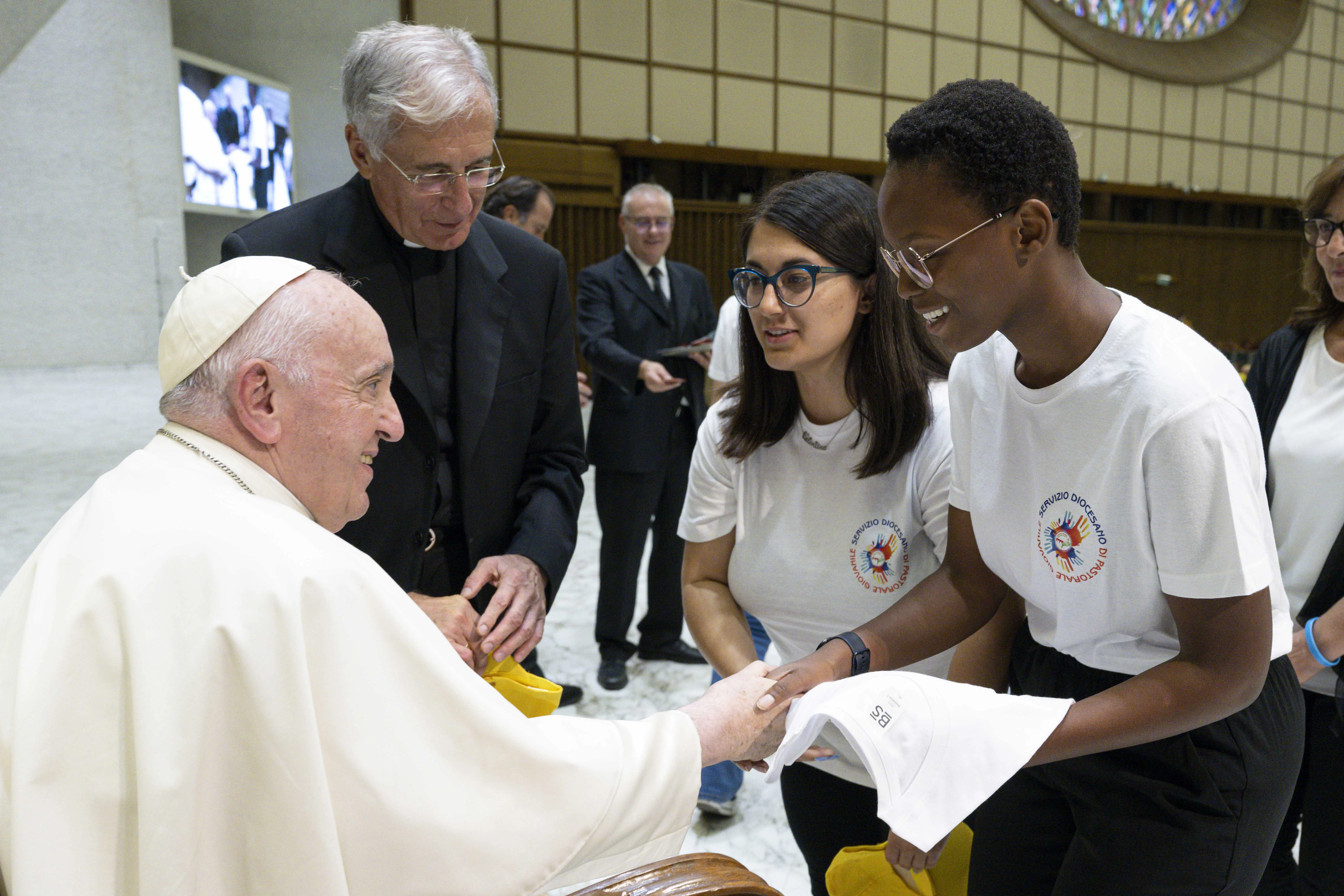 Pope Francis speaks to Catholics from northern and central Italy on Sept. 17, 2022.?w=200&h=150
