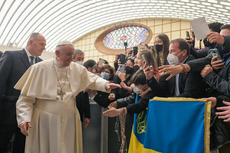 Pope Francis to Europe’s Catholic bishops: The blood of Ukrainian children stirs our consciences