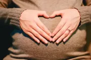 pro-life pregnant woman