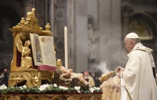 Pope Francis offers Mass for the Solemnity of the Epiphany in St. Peter’s Basilica on Jan. 6, 2022. Vatican Media