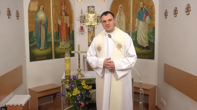 Priest working for EWTN risks life to stay in Ukraine: ‘Our life is in God’s hands’