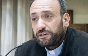 Greek Catholic priest Father Fadi Najjar, who serves in Aleppo, Syria, appealed for prayers as his community faced the death and devastation after an earthquake struck Syria and Turkey on Feb. 6, 2023. Credit: AVAN