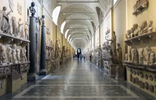 The sculptures of the Chiaramonte Gallery in the Vatican Museums on June 8, 2020, in Vatican City. Photo by Marco Di Lauro/Getty Images