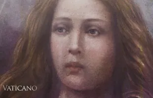A painting of St. Maria Goretti by Giuseppe Brovelli-Soffredini YouTube screenshot via EWTN