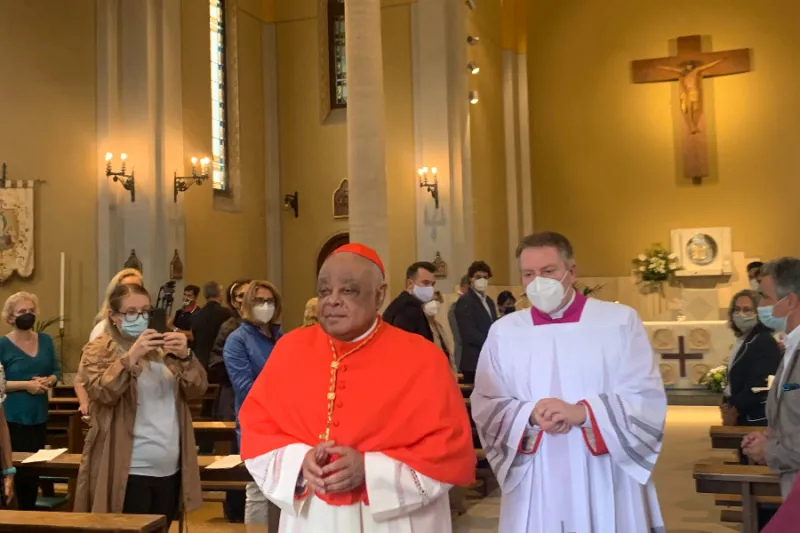 Cardinal Wilton Gregory takes possession of Immaculate Conception church in Rome