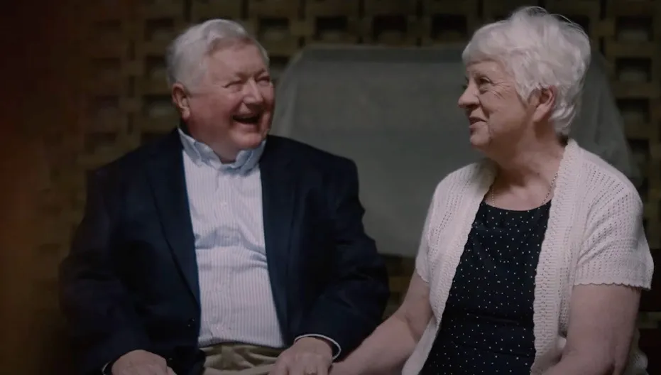 Pro-life leaders Vicki and William Thorn were both inducted in 2008 into the Pontifical Equestrian Order of the Holy Sepulchre of Jerusalem. Screenshot from Notre Dame YouTube video tribute