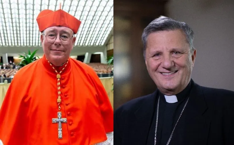 Cardinal Jean-Claude Hollerich, archbishop of Luxembourg (left) and Cardinal Mario Grech, secretary general of the Synod of Bishops?w=200&h=150