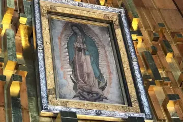 The Virgin of Guadalupe in the new Basilica