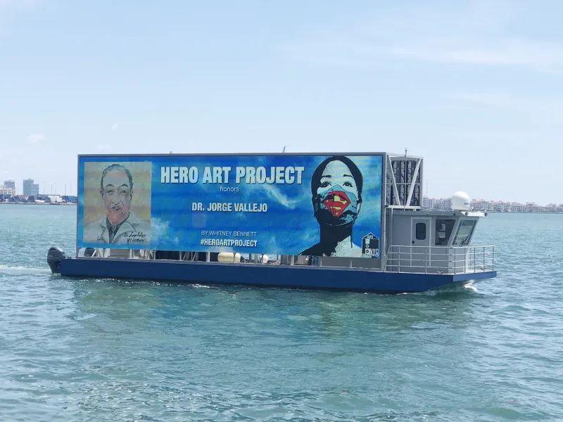 The Hero Art Project connects artists with families of healthcare workers lost to COVID-19