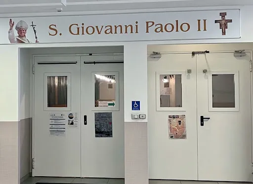 A chapel dedicated to St. John Paul II inside Rome’s Gemelli Hospital. Credit: Courtney Mares/CNA