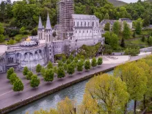 The Sanctuary of Our Lady of Lourdes, France.