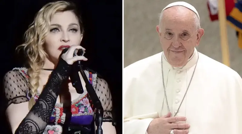 Madonna seeks an audience with Pope Francis