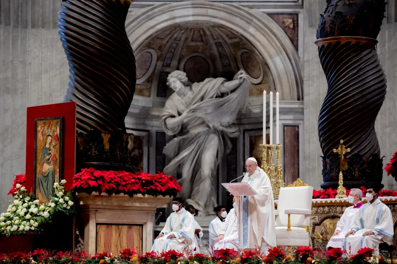 Pope Francis: Let us place the new year under the protection of Mary