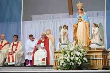 Pope Francis Canada Mass