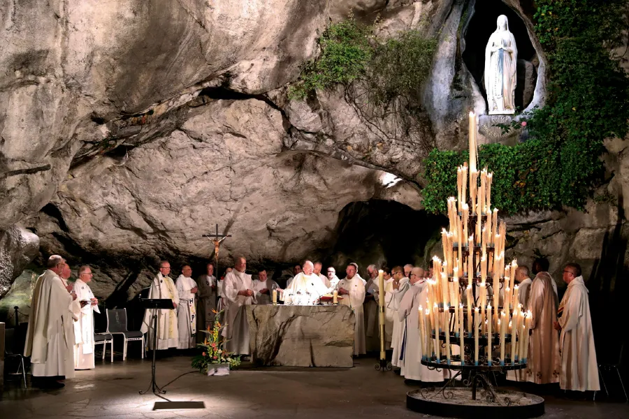 / Sanctuary of Our Lady of Lourdes.