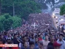 Thousands of migrants cross Colombia to the Darién jungle.