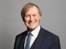 Official portrait of Sir David Amess.