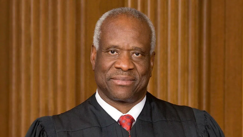 U.S. Supreme Court Justice Clarence Thomas. Collection of the Supreme Court of the United States