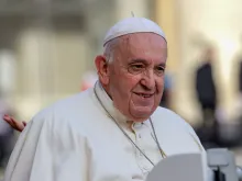 Pope Francis in St. Peter's Square, Sept. 28, 2022